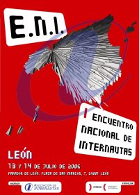 1er Encuentro Nacional de Internautas Cartel ENI
