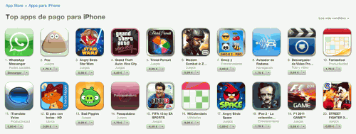Top 20 apps de pago para iPhone