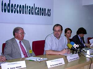 Rueda de Prensa. todoscontraelcanon.es