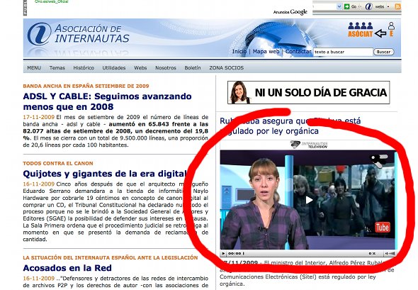 Internautas Televisión en Internautas.org