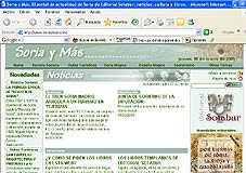 Pantalla web soriaymas.com