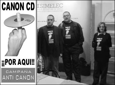 Campaña contra el canon de los CDs