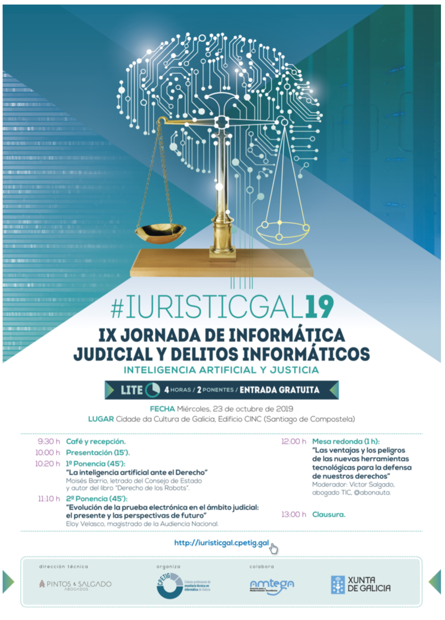 Cartel  IURISTICGAL19,