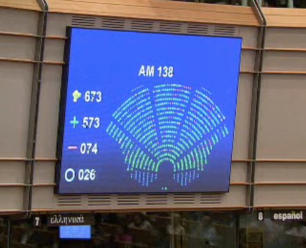 resultado de la votacion de la enmienda 138