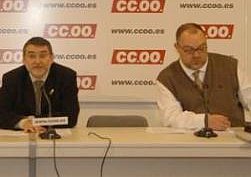 Rueda de prensa manifiesto anticanon rueda de prensa CCOO-AI