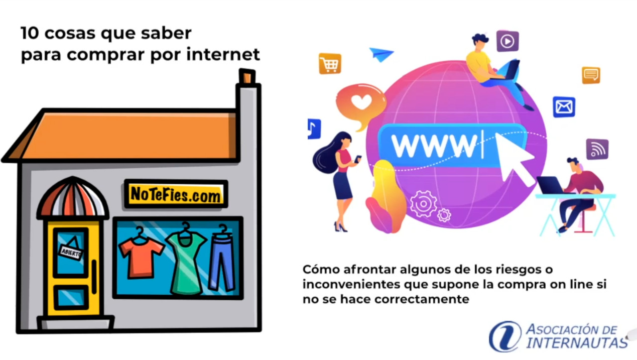 Consejo para realizar compras por internet