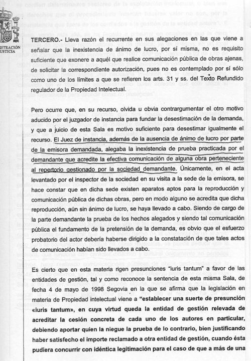 Sentencia, pagina 4