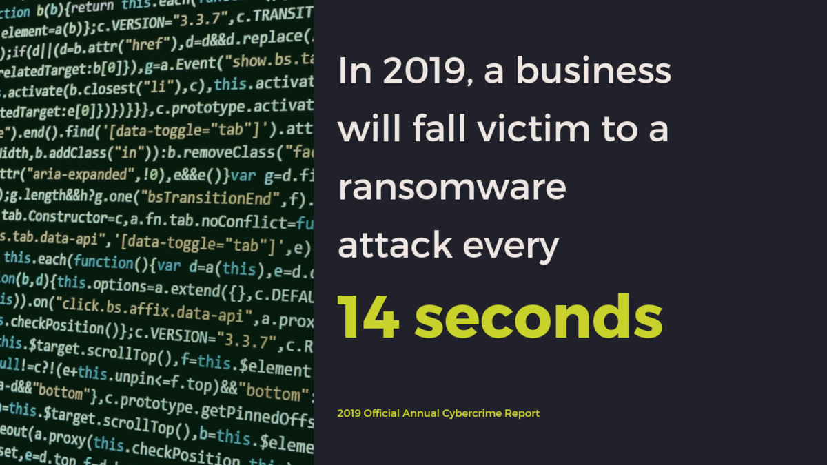 Ransomware cada 14 segundos